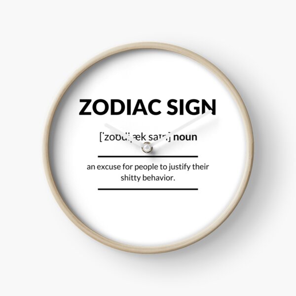 Item preview, Zodiac Sign Definition | Dictionary Collection designed and sold by Designschmiede.