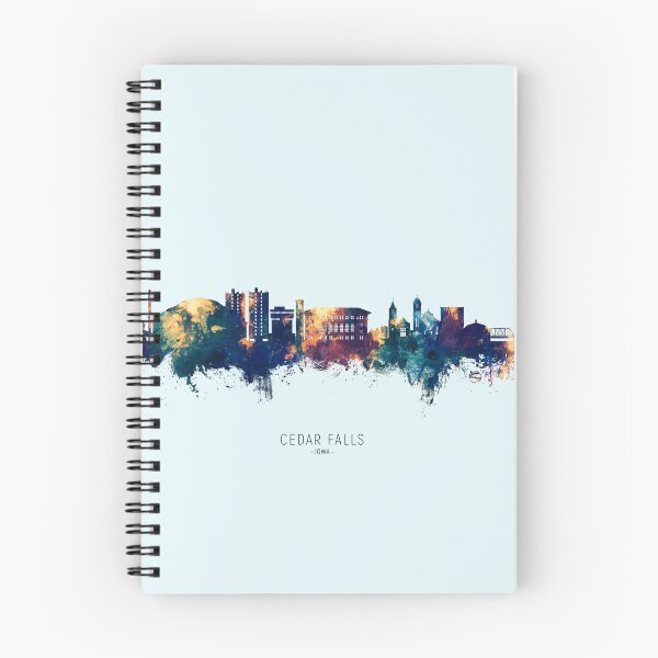Item preview, Cedar Falls Iowa Skyline designed and sold by ArtPrints.