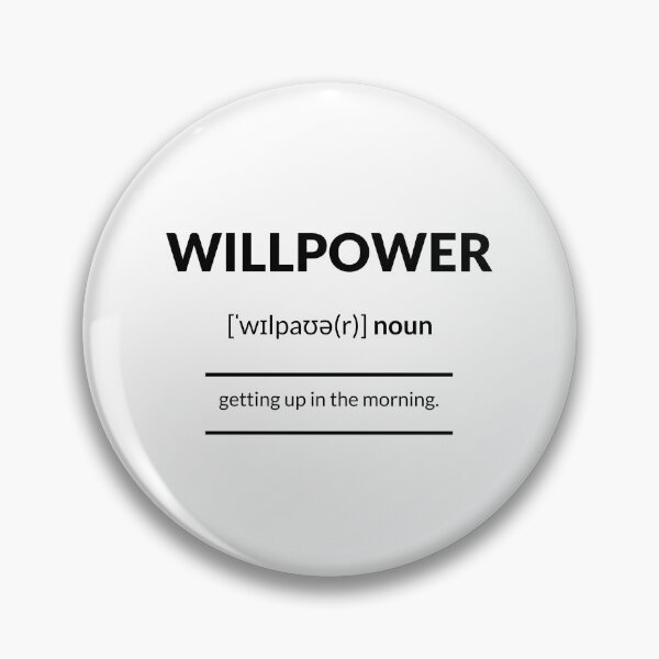 Item preview, Willpower Definition | Dictionary Collection designed and sold by Designschmiede.