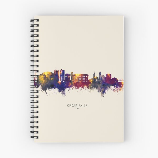 Item preview, Cedar Falls Iowa Skyline designed and sold by ArtPrints.