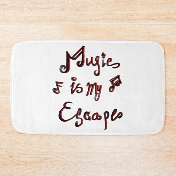 Item preview, Music Is My Escape designed and sold by missnisa.