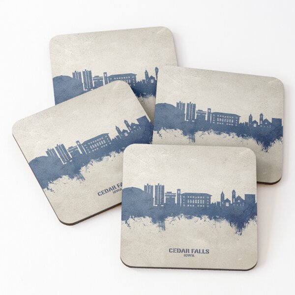 Item preview, Cedar Falls Iowa Skyline designed and sold by ArtPrints.