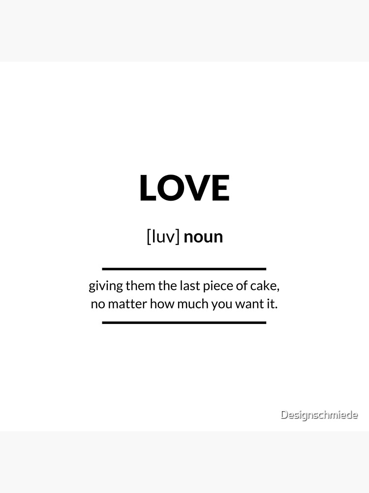 Love Definition Print Love Dictionary Art Love (Instant Download) 