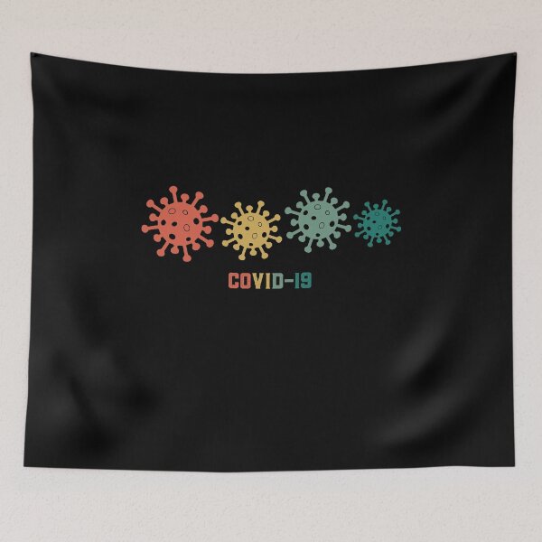 Artikelvorschau, CoronaVirus Retro entworfen und verkauft von graphicmeyou.