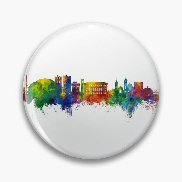 Item preview, Cedar Falls Iowa Skyline designed and sold by ArtPrints.
