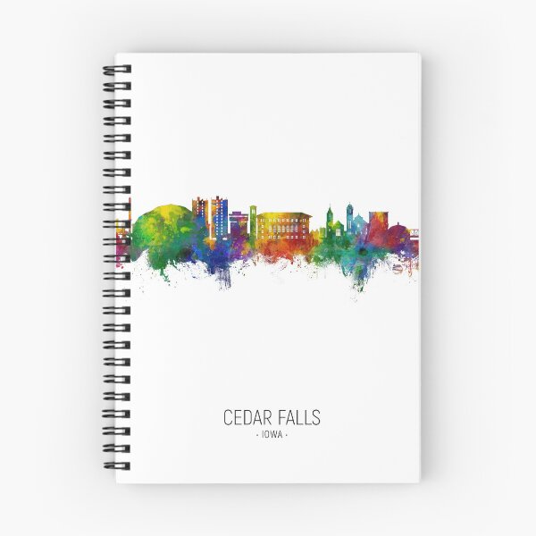 Item preview, Cedar Falls Iowa Skyline designed and sold by ArtPrints.