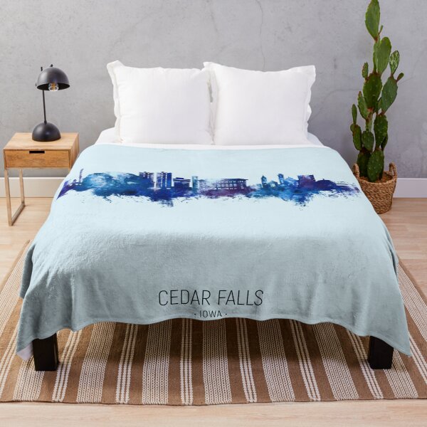 Item preview, Cedar Falls Iowa Skyline designed and sold by ArtPrints.