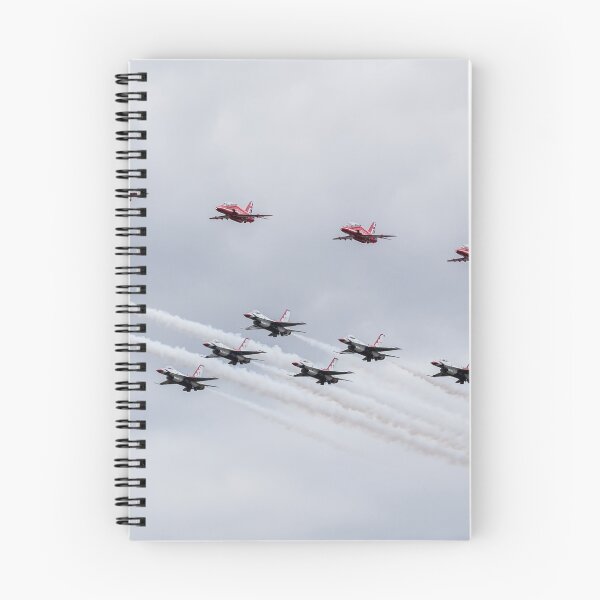Item preview, Thunderbirds & Red Arrows in formation designed and sold by wellsie82.