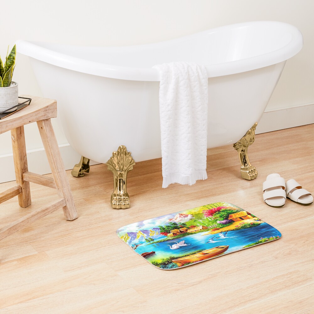 Item preview, Bath Mat designed and sold by DesignHub08.
