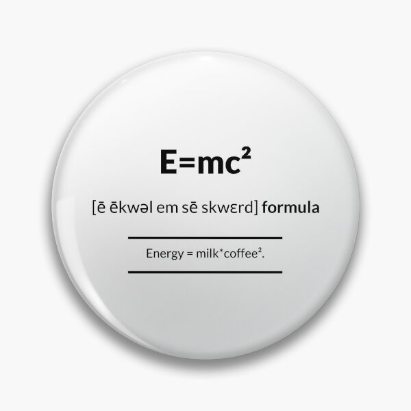 Item preview, E=mc² Definition | Dictionary Collection designed and sold by Designschmiede.