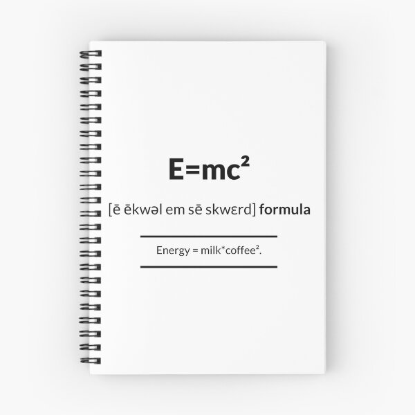 Item preview, E=mc² Definition | Dictionary Collection designed and sold by Designschmiede.