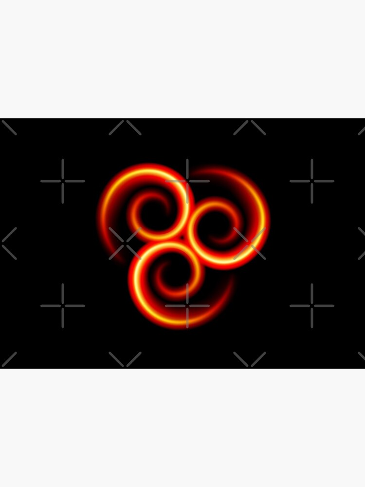 Flammende Triskele Triskelion - brainbubbles von brainbubbles
