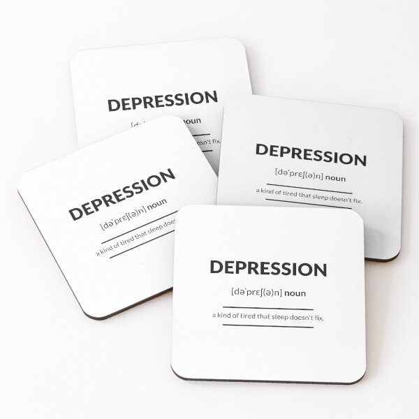 Item preview, Depression Definition Dictionary Collection designed and sold by Designschmiede.