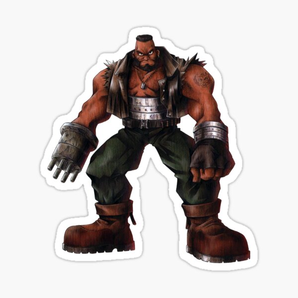 Item preview, Final Fantasy VII - Barret designed and sold by thethirddriv3r.