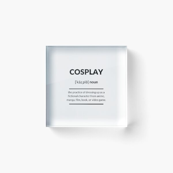 Item preview, Cosplay Definition | Dictionary Collection designed and sold by Designschmiede.