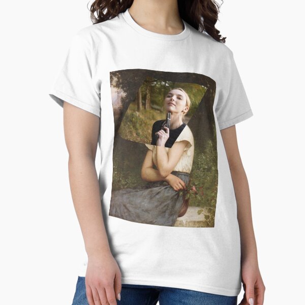 Item preview, Villanelle mit Pistole designed and sold by mainepad.