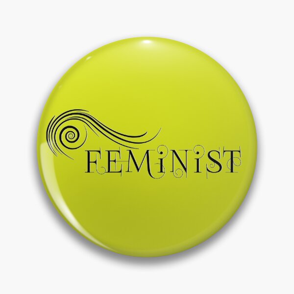 Item preview, Firespiral Feminist (black) designed and sold by firespiral.