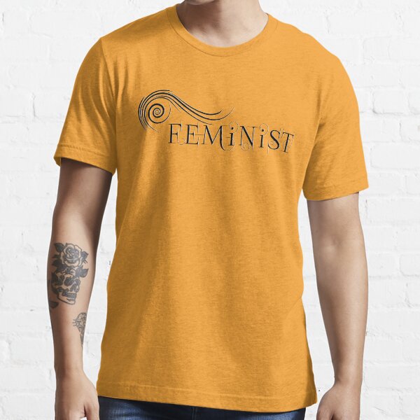 Firespiral Feminist (black) Essential T-Shirt