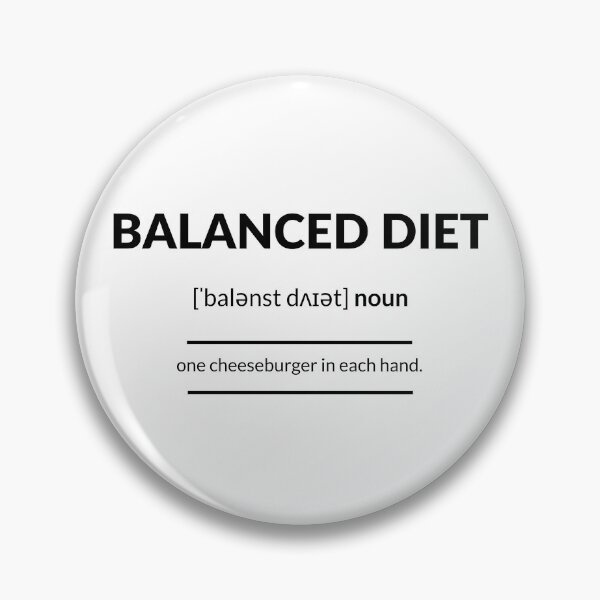 Artikelvorschau, Balanced Diet (ausgewogene Diät) Definition | Dictionary Collection entworfen und verkauft von Designschmiede.