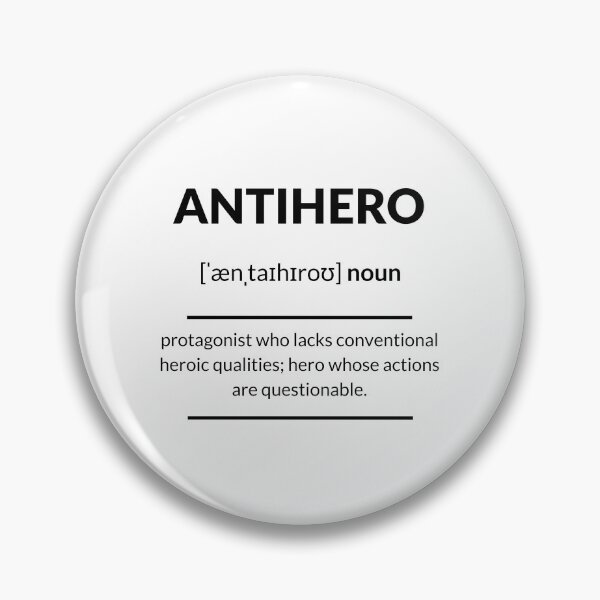 Item preview, Antihero Definition | Dictionary Collection designed and sold by Designschmiede.