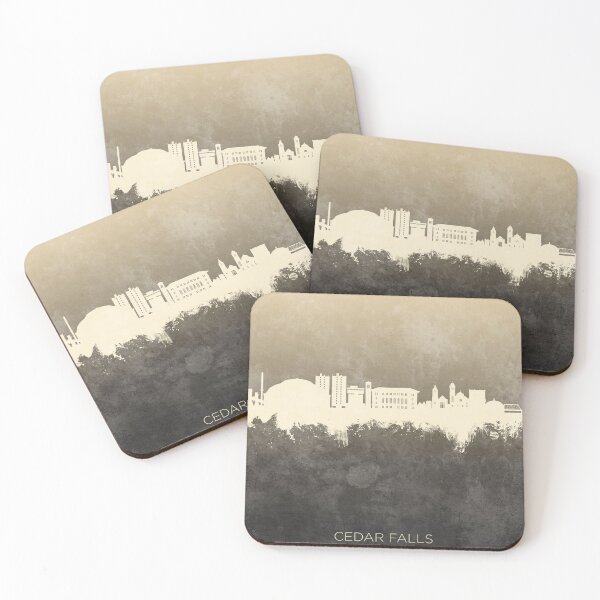 Item preview, Cedar Falls Iowa Skyline designed and sold by ArtPrints.
