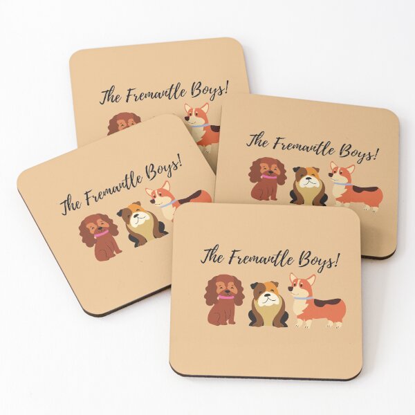 Item preview, The Fremantle Boys! Dogs of Fremantle! designed and sold by Pinnypin.
