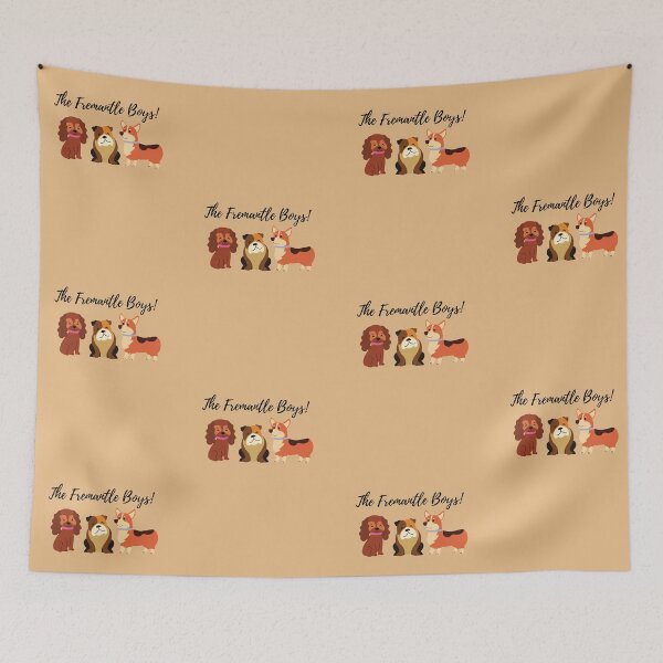 Item preview, The Fremantle Boys! Dogs of Fremantle! designed and sold by Pinnypin.