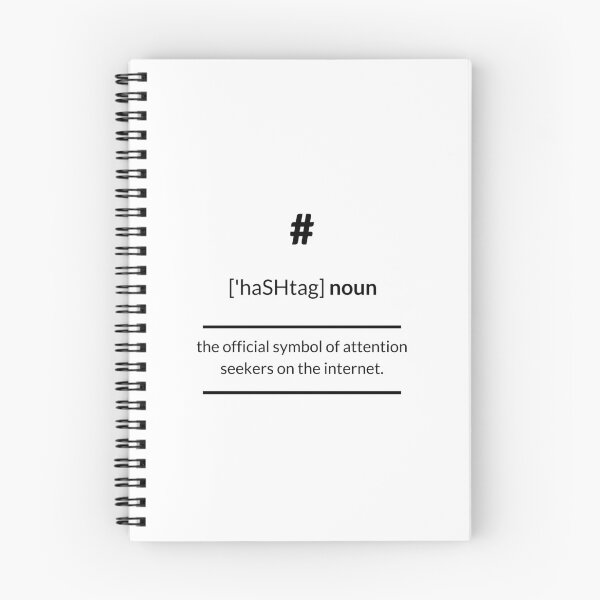 Item preview, # (Hashtag) Definition | Dictionary Collection designed and sold by Designschmiede.