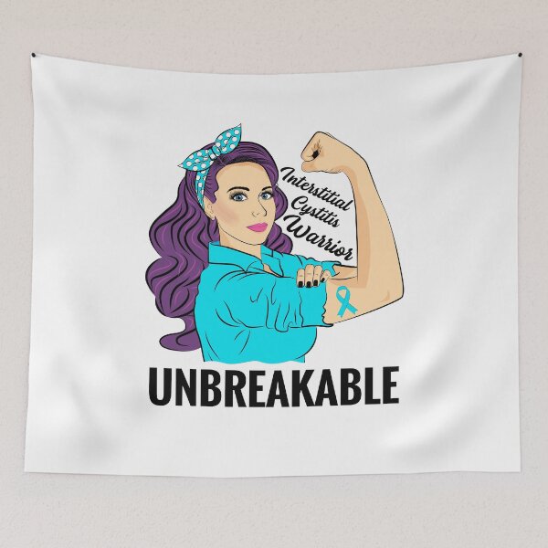 Item preview, Interstitial Cystitis Awareness IC Urogenital Disease designed and sold by ZNOVANNA.
