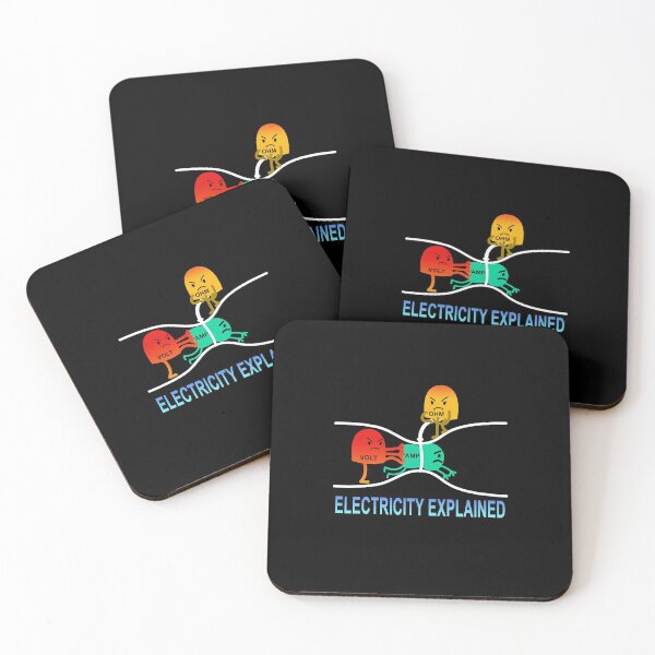 Item preview, Electricity explained Elektrik Ohm Volt Gift designed and sold by redshirtz.