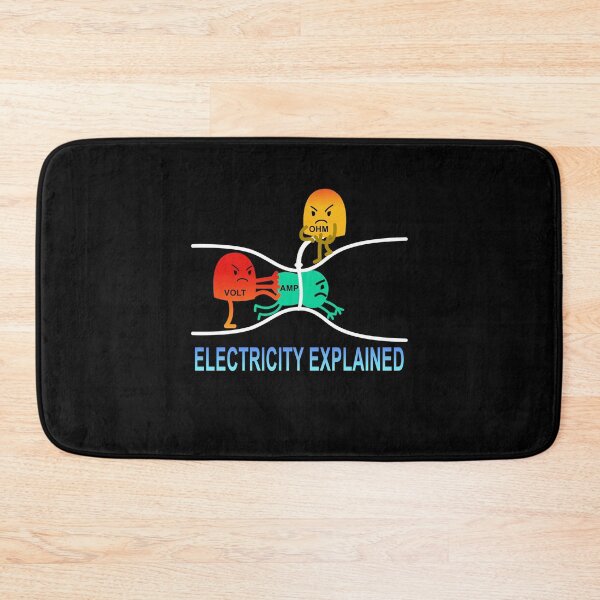 Item preview, Electricity explained Elektrik Ohm Volt Gift designed and sold by redshirtz.