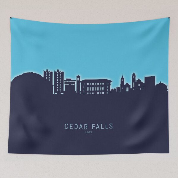 Item preview, Cedar Falls Iowa Skyline designed and sold by ArtPrints.