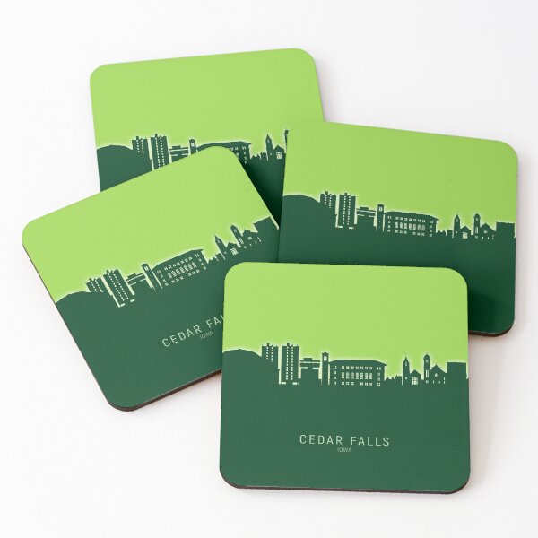 Item preview, Cedar Falls Iowa Skyline designed and sold by ArtPrints.