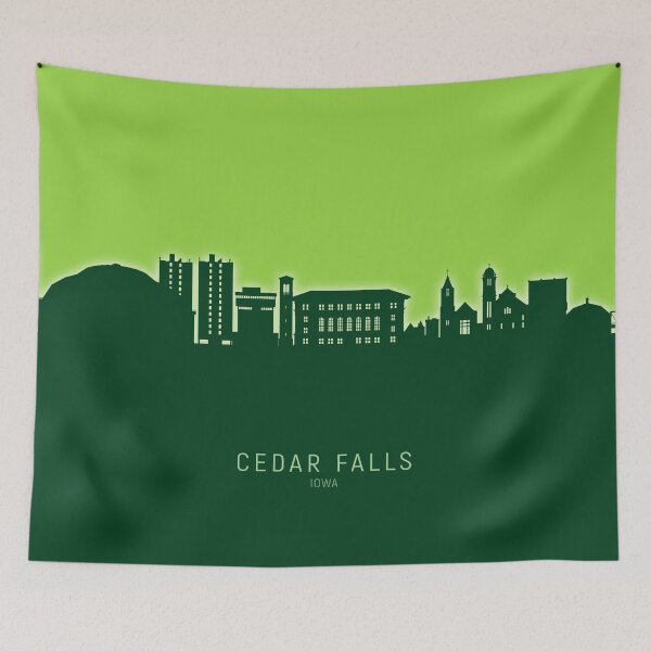 Item preview, Cedar Falls Iowa Skyline designed and sold by ArtPrints.