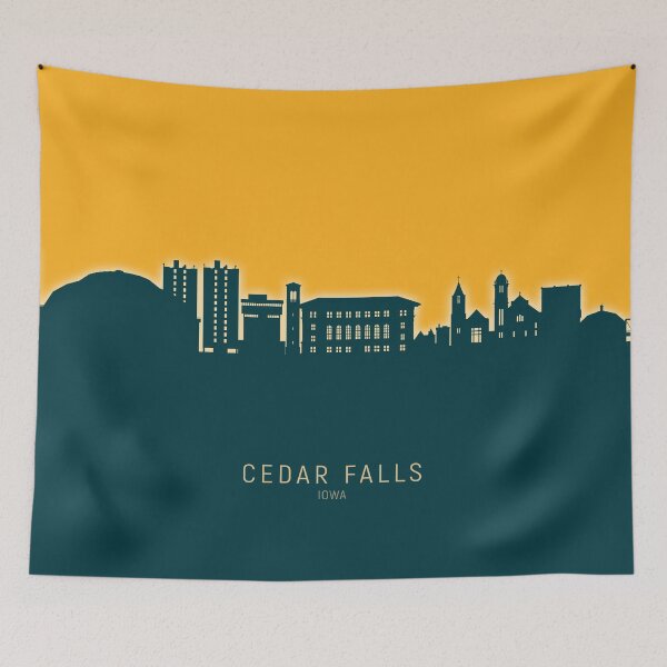 Item preview, Cedar Falls Iowa Skyline designed and sold by ArtPrints.