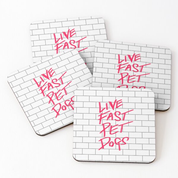 Item preview, Live Fast Pet Dogs - The Wall designed and sold by weavernap.