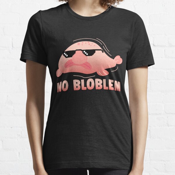 Pink Blob Fish Blobfish Short Sleeve Shirt Women Classic-Fit Crewneck T- Shirt Summer Top : : Clothing, Shoes & Accessories