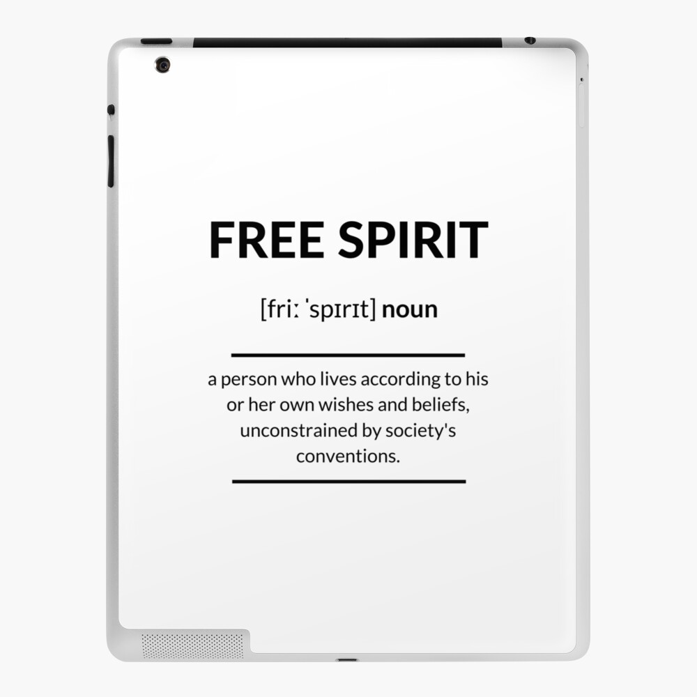 Free Spirit Definition | Dictionary Collection | Poster