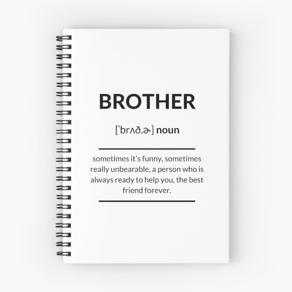 Item preview, Brother Definition | Dictionary Collection designed and sold by Designschmiede.