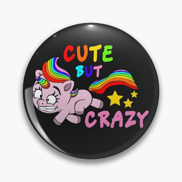 Item preview, colorful cute but crazy unicorn fun shirt design designed and sold by gideonm.