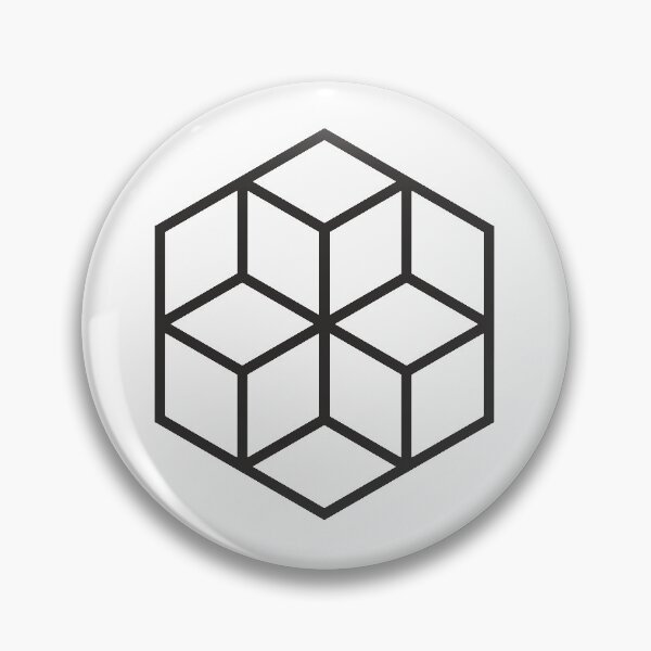 Item preview, q bert cube flower pattern designed and sold by goatboyjr.