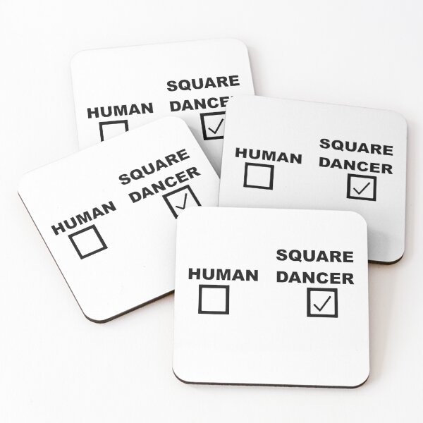 Item preview, Choice Tick BLK designed and sold by Square Dancing Gifts & Merchandise.
