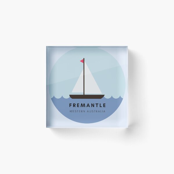 Item preview, Boats in Fremantle WA  designed and sold by Pinnypin.