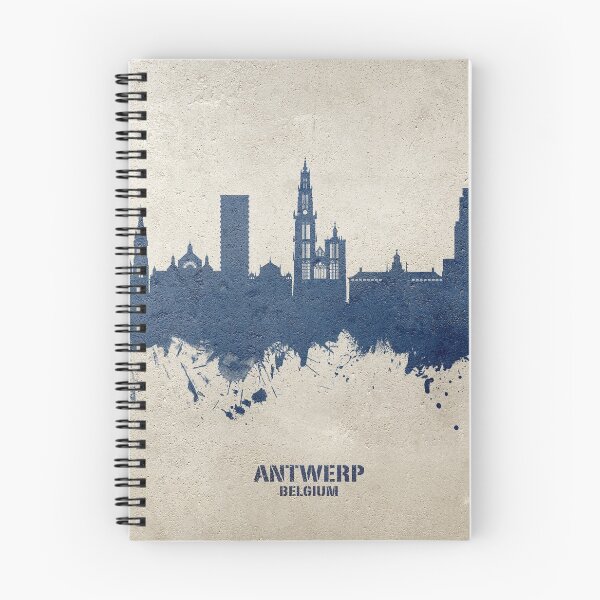 Item preview, Antwerp Belgium Skyline designed and sold by ArtPrints.