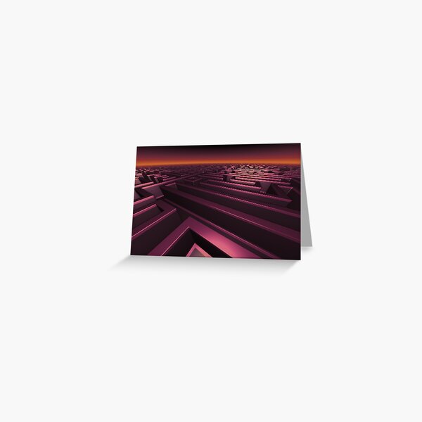 Labyrinth Greeting Card