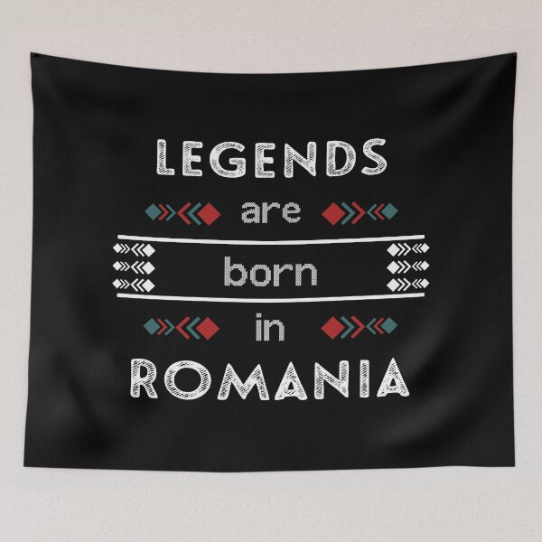 Item preview, LEGENDS ARE BORN IN ROMANIA designed and sold by Desenatorul1976.