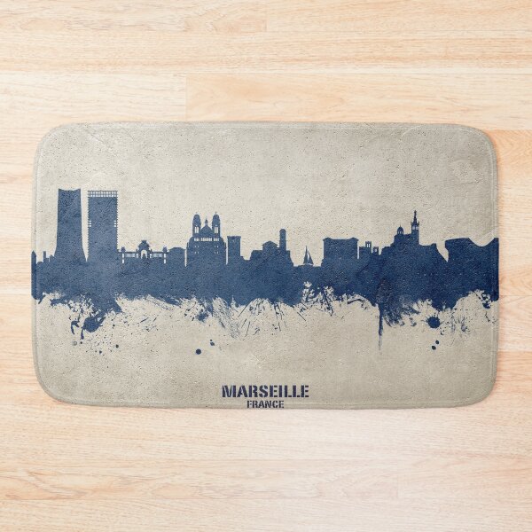 Item preview, Marseille France Skyline designed and sold by ArtPrints.