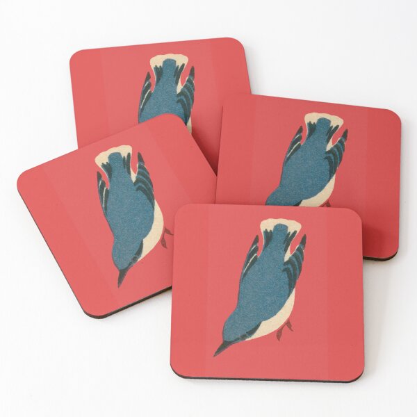 Item preview, Red Nuthatch (Plain Background) designed and sold by thelittlebat.