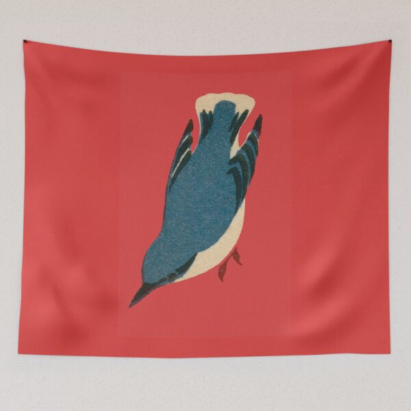 Item preview, Red Nuthatch (Plain Background) designed and sold by thelittlebat.