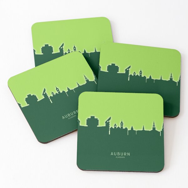 Item preview, Auburn Alabama Skyline designed and sold by ArtPrints.